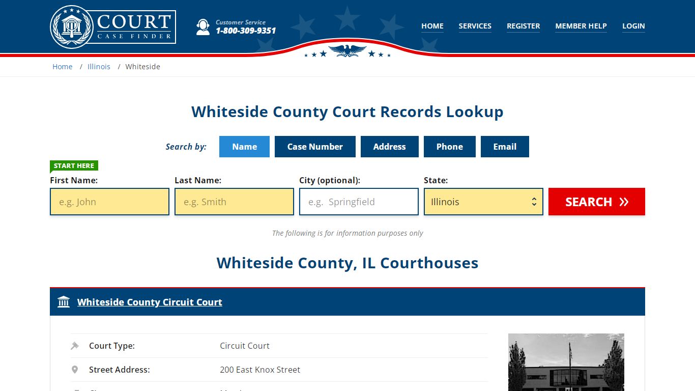 Whiteside County Court Records | IL Case Lookup